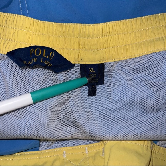 Polo Ralph Lauren Men’s Blue & White Swim Trunks – XL - Picture 7 of 11